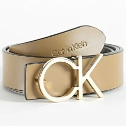 De gros ⭐ Ceinture Femme Réversible Re-Lock 9564 Marron de Calvin Klein 👏 -France Calvin Klein Soldes 2024 calvin klein 316087 K60K609564 0HG 20220603T124733 03
