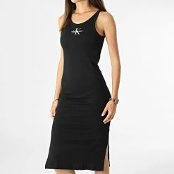 Acheter 🔔 Robe Femme 9066 Noir de Calvin Klein ✨ -France Calvin Klein Soldes 2024 calvin klein 316188 J20J219066 BEH 20220505T163625 03