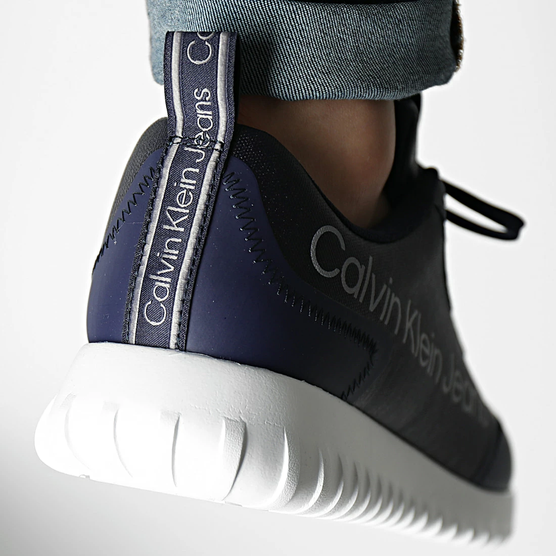 Promo 🔥 Baskets Sporty EVA Runner 0338 Bleu Marine de Calvin Klein ⌛ 4 Promo 🔥 Baskets Sporty EVA Runner 0338 Bleu Marine de Calvin Klein ⌛ – Image 4