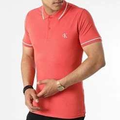 Les meilleures critiques de 🤩 Polo Manches Courtes Tipping Slim 5603 Orange de Calvin Klein ✔️ -France Calvin Klein Soldes 2024 calvin klein 316551 J30J315603 XLV 20220503T153158 03
