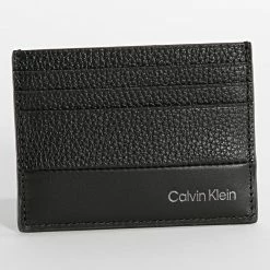 Meilleure vente 😀 Porte-cartes Subtle Mix 9178 Noir de Calvin Klein ✨