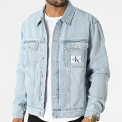 Vente flash 😉 Veste Jean Regular 90s 0542 Bleu Denim de Calvin Klein 😀 -France Calvin Klein Soldes 2024 calvin klein 318524 J30J320542 1AA 20220512T092852 03