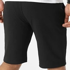 Le moins cher 😍 Short Jogging Interlock Micro Logo 9430 Noir de Calvin Klein 😀 -France Calvin Klein Soldes 2024 calvin klein 318717 K10K109430 BEH 20220513T162148 04