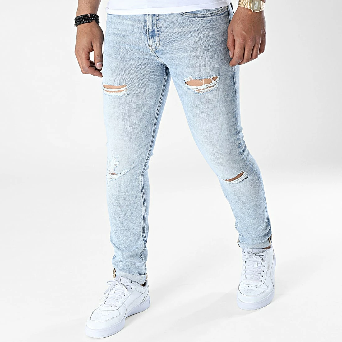 Meilleure affaire 🔥 Jean Skinny 1120 Bleu Denim de Calvin Klein 🥰 1 Meilleure affaire 🔥 Jean Skinny 1120 Bleu Denim de Calvin Klein 🥰
