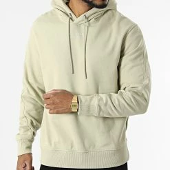 De gros 🌟 Sweat Capuche Stacked Logo 0604 Beige de Calvin Klein 🤩 -France Calvin Klein Soldes 2024 calvin klein 319333 J30J320604 RB8 20220518T145414 03