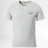 De gros 😀 Tee 👕 Shirt Enfant Stack Logo 1319 Gris Chiné de Calvin Klein 🔥