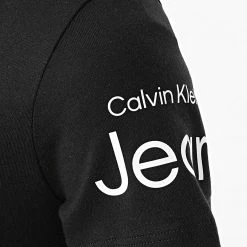 Offres 🥰 Tee 👚 Shirt Enfant Institutional Lined Logo 1321 Noir de Calvin Klein 👍 -France Calvin Klein Soldes 2024 calvin klein 319341 IB0IB01321 BEH 20220519T154828 02