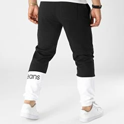 Offres 🥰 Pantalon Jogging J30J320890 Noir Blanc de Calvin Klein 😀 -France Calvin Klein Soldes 2024 calvin klein 319378 J30J320890 BEH 20220519T155507 04