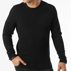 Sortie 🤩 Sweat Crewneck Superior Wool 9474 Noir de Calvin Klein 👏 -France Calvin Klein Soldes 2024 calvin klein 320112 K10K109474 BEH 20220524T141006 03