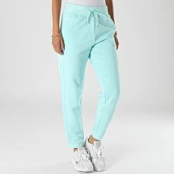 Budget 👏 Pantalon Jogging Femme GWS2P608 Bleu Clair de Calvin Klein 😍 -France Calvin Klein Soldes 2024 calvin klein 320166 GWS2P608 CCP 20220601T160914 03