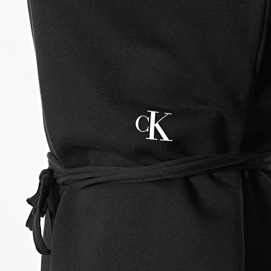 Meilleur prix 🛒 Robe Sweat Capuche Femme Waist Straps Heavy 9928 Noir de Calvin Klein 💯 2 Meilleur prix 🛒 Robe Sweat Capuche Femme Waist Straps Heavy 9928 Noir de Calvin Klein 💯 – Image 2