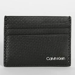 Acheter ✨ Porte-cartes Minimalism 9188 Noir de Calvin Klein ⭐