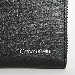 De gros ✨ Portefeuille Minimalism Monogram 9183 Noir de Calvin Klein ⌛ -France Calvin Klein Soldes 2024 calvin klein 321086 K50K509183 01I 20220525T141338 02