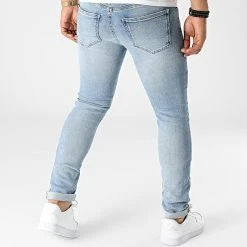 Sortie 🔔 Jean Skinny 1127 Bleu Wash de Calvin Klein ❤️ -France Calvin Klein Soldes 2024 calvin klein 321864 J30J321127 1A4 20220610T152737 04