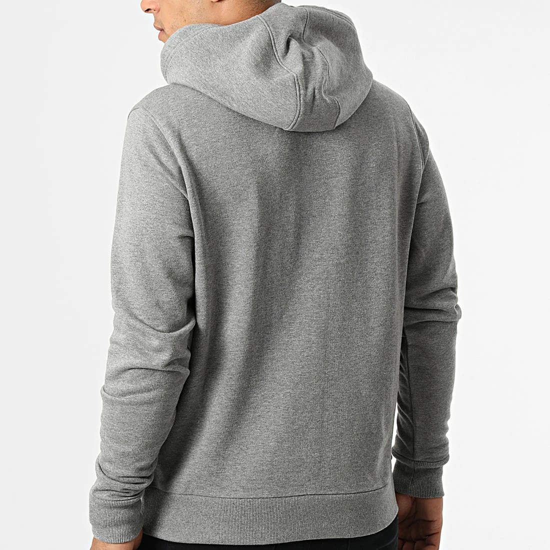 Grosses soldes ⌛ Sweat Capuche Cotton Logo 4060 Gris Chiné de Calvin Klein 🌟 4 Grosses soldes ⌛ Sweat Capuche Cotton Logo 4060 Gris Chiné de Calvin Klein 🌟 – Image 4