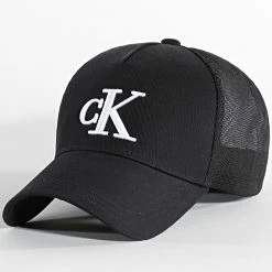 Meilleur prix 💯 Casquette Trucker Essential 9482 Noir de Calvin Klein 🔔