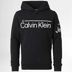 Top 10 ❤️ Sweat Capuche 1296 Noir de Calvin Klein 💯
