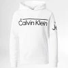 Promo 🛒 Sweat Capuche 1296 Blanc de Calvin Klein ✔️