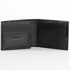 Budget 🔥 Portefeuille Smooth Plaque 4303 Noir de Calvin Klein 🔔 -France Calvin Klein Soldes 2024 calvin klein 323525 K50K504303 001 20220620T120606 03