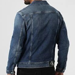 Remise ✔️ Veste Jean Modern Essential 1007 Bleu Denim de Calvin Klein 🔔 -France Calvin Klein Soldes 2024 calvin klein 323928 J30J321007 1BJ 20220617T154621 04