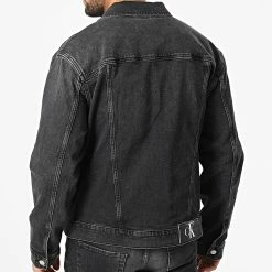 Meilleure vente 🧨 Veste Jean Regular 90S 1003 Noir de Calvin Klein 👏 -France Calvin Klein Soldes 2024 calvin klein 323929 J30J321003 1BY 20220617T162019 04