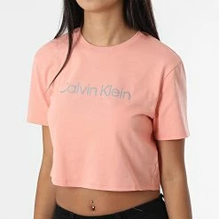 De gros 😉 Tee 👚 Shirt Femme Crop K187 Corail de Calvin Klein 👍 6 De gros 😉 Tee 👚 Shirt Femme Crop K187 Corail de Calvin Klein 👍 -France Calvin Klein Soldes 2024 calvin klein 323933 00GWS2K187 T34 20220621T135740 03