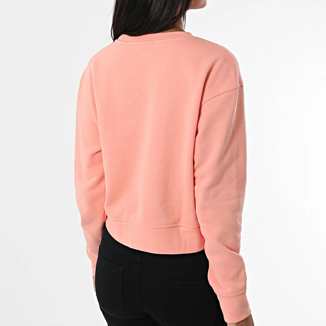 Meilleure vente ✨ Sweat Crewneck Femme W312 Corail de Calvin Klein 🔥 4 Meilleure vente ✨ Sweat Crewneck Femme W312 Corail de Calvin Klein 🔥 – Image 4