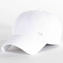 De gros ✨ Casquette BB Cap 7602 Blanc de Calvin Klein ⌛