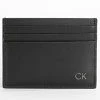 Bon marché ❤️ Porte-Cartes Smooth CK 0076 Noir de Calvin Klein 🔔