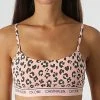 Nouveau 👍 Brassière Femme Floral QF5727E Rose Leopard de Calvin Klein 🔔