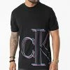 Vente flash ❤️ Tee 👕 Shirt 0883 Noir de Calvin Klein ✨