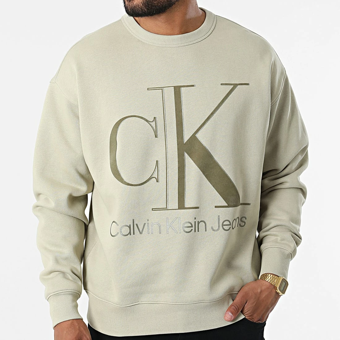 Top 10 ⌛ Sweat Crewneck 0845 Vert de Calvin Klein 🥰 3 Top 10 ⌛ Sweat Crewneck 0845 Vert de Calvin Klein 🥰 – Image 3