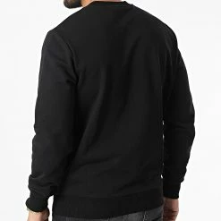 Promo 😉 Sweat Crewneck Modern Front Logo 9692 Noir de Calvin Klein ✨ -France Calvin Klein Soldes 2024 calvin klein 325012 K10K109692 BEH 20220630T144001 04