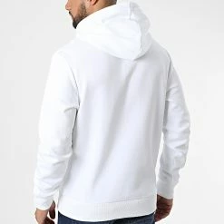 Grosses soldes 🤩 Sweat Capuche Graphic Triple Logo 9713 Blanc de Calvin Klein 🛒 -France Calvin Klein Soldes 2024 calvin klein 325013 K10K109713 YAF 20220630T150717 04