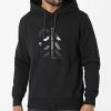 Remise 🔔 Sweat Capuche Graphic Triple Logo 9713 Noir de Calvin Klein 🥰