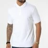 Tout neuf 😍 Polo Manches Courtes Logo Jacquard Cuff 9960 Blanc de Calvin Klein 🔔