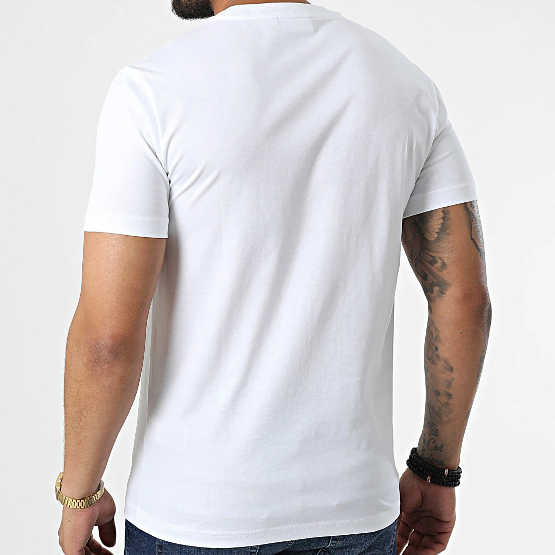 Meilleur prix 💯 Tee 👚 Shirt Modern Front Logo 9802 Blanc de Calvin Klein ❤️ 4 Meilleur prix 💯 Tee 👚 Shirt Modern Front Logo 9802 Blanc de Calvin Klein ❤️ – Image 4