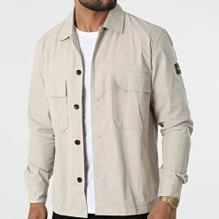 Sortie 🌟 Surchemise Cotton Nylon 9920 Beige de Calvin Klein 🛒 6 Sortie 🌟 Surchemise Cotton Nylon 9920 Beige de Calvin Klein 🛒 -France Calvin Klein Soldes 2024 calvin klein 325055 K10K109920 ACE 20220624T150429 03