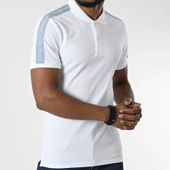 Tout neuf 🎉 Polo Manches Courtes A Bandes 0598 Beige Clair de Calvin Klein 🔔 -France Calvin Klein Soldes 2024 calvin klein 326863 J30J320598 0K5 20220707T161147 03