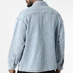 De gros 🎉 Veste Jean Oversize Large Utility 0999 Bleu Denim de Calvin Klein ✔️ -France Calvin Klein Soldes 2024 calvin klein 326901 J30J320999 1AA 20220708T113833 04