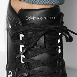 Top 10 ❤️ Baskets Cupsole Lace Up 0429 Black de Calvin Klein 🔥 -France Calvin Klein Soldes 2024 calvin klein 327001 YM0YM00429 BDS 20220705T150301 03