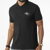 Promo 🥰 Polo Manches Courtes 0889 Noir de Calvin Klein 🔔