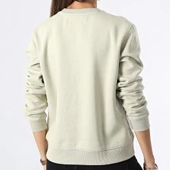 Meilleure vente 🥰 Sweat Crewneck Monogram Logo 8982 Vert Clair de Calvin Klein 🎁 -France Calvin Klein Soldes 2024 calvin klein 327384 J20J218982 RB8 20220720T152452 04