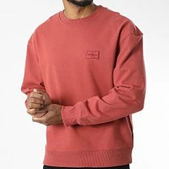 Vente flash 🌟 Sweat Crewneck 1544 Rouge Brique de Calvin Klein 🥰 6 Vente flash 🌟 Sweat Crewneck 1544 Rouge Brique de Calvin Klein 🥰 -France Calvin Klein Soldes 2024 calvin klein 328147 J30J321544 XLN 20220719T160254 03