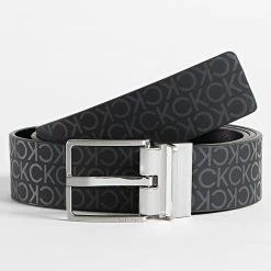 Meilleure vente 💯 Ceinture Réversible Adjustable Slim Loop 9567 Noir de Calvin Klein 🤩 -France Calvin Klein Soldes 2024 calvin klein 328268 K50K509657 01O 20220728T092817 03