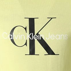 Acheter 🔥 Tee 👕 Shirt Enfant Monogram Logo 0267 Jaune de Calvin Klein 😀 -France Calvin Klein Soldes 2024 calvin klein 328292 IU0IU00267 ZIW 20220728T160931 02