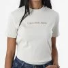 Le moins cher ⌛ Tee 👚 Shirt Femme 9918 Beige de Calvin Klein 🎁