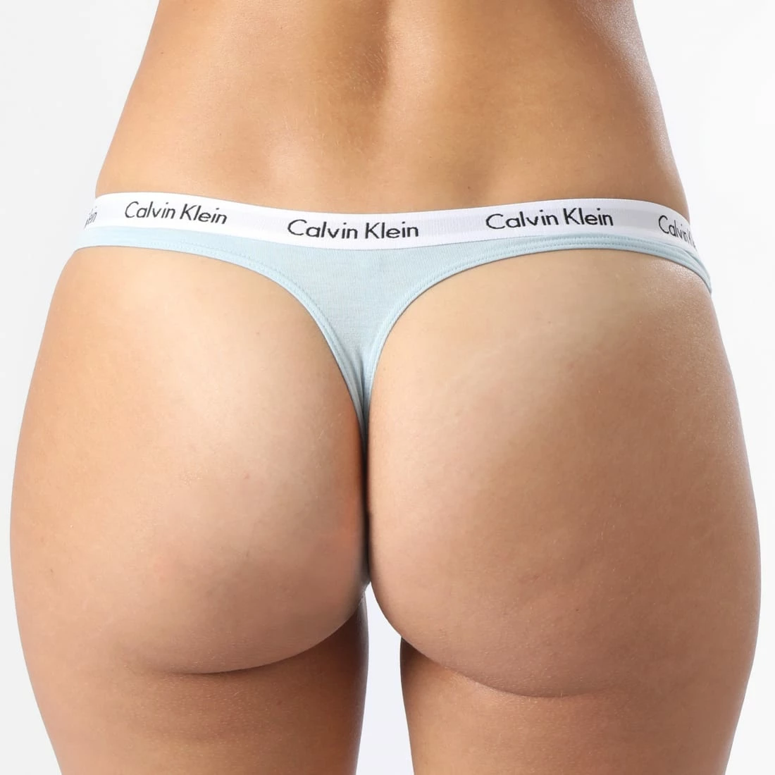 Nouveau 🎉 Lot De 3 Strings Femme QD3587E Blanc Bleu Clair Marron de Calvin Klein 😍 5 Nouveau 🎉 Lot De 3 Strings Femme QD3587E Blanc Bleu Clair Marron de Calvin Klein 😍 – Image 5