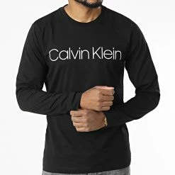 Vente flash 🔥 Tee 👚 Shirt Manches Longues 4690 Noir de Calvin Klein ✨ 6 Vente flash 🔥 Tee 👚 Shirt Manches Longues 4690 Noir de Calvin Klein ✨ -France Calvin Klein Soldes 2024 calvin klein 328337 K10K104690 BEH 20220721T161205 03