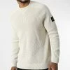 Le moins cher 💯 Pull 1692 Beige de Calvin Klein 😍